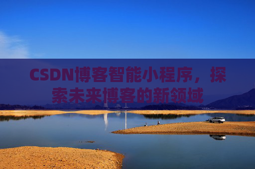 CSDN博客智能小程序,探索未来博客的新领域